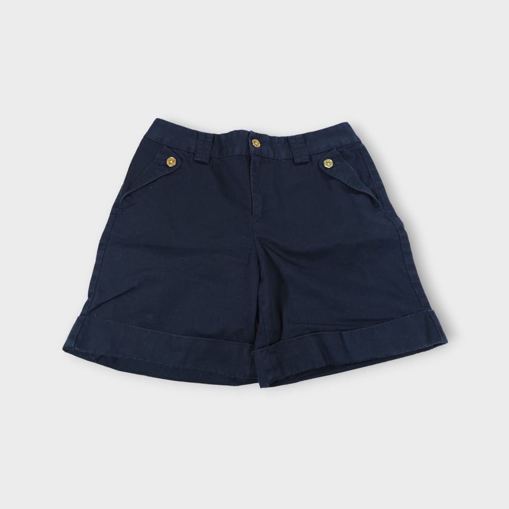 Women's Lauren Ralph Lauren Dark Blue Shorts Size 6